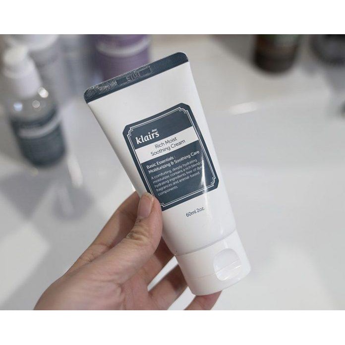 Kem Dưỡng Ẩm Sâu Klairs Rich Moist Soothing Cream 60ml