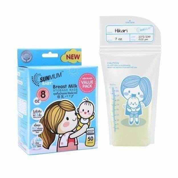 [Chính hãng] Túi Trữ Sữa SunMum 100ml/250ml