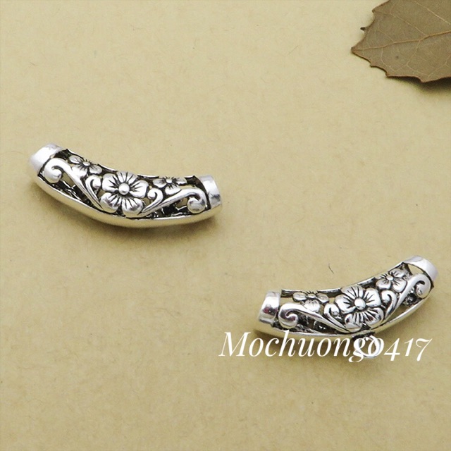 Charm ống họa tiết - KL013