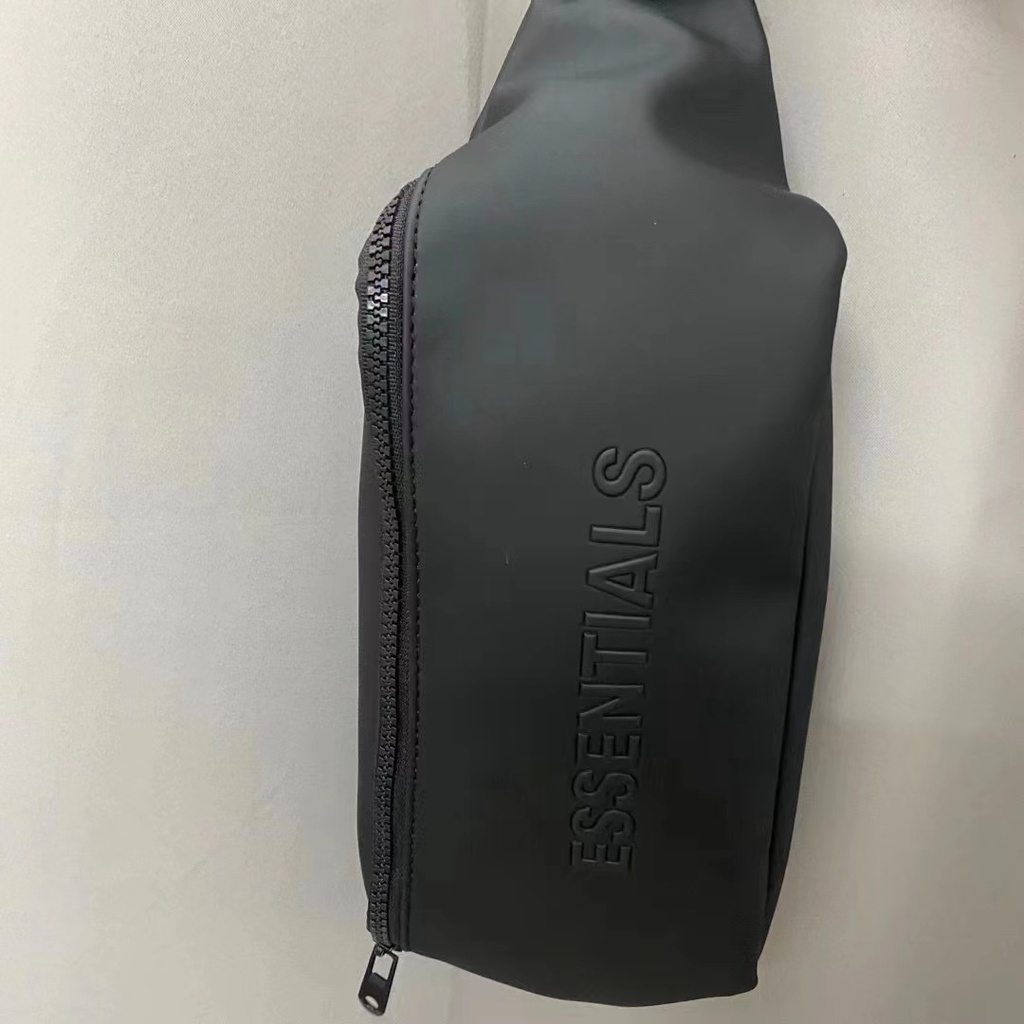 FEAR OF GOD FOG ESSENTIALS new double line portable light single shoulder diagonal chest bag casual small bag