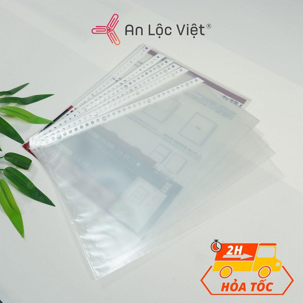 Bìa lỗ Plus A4 900gr - 100 lá/xấp