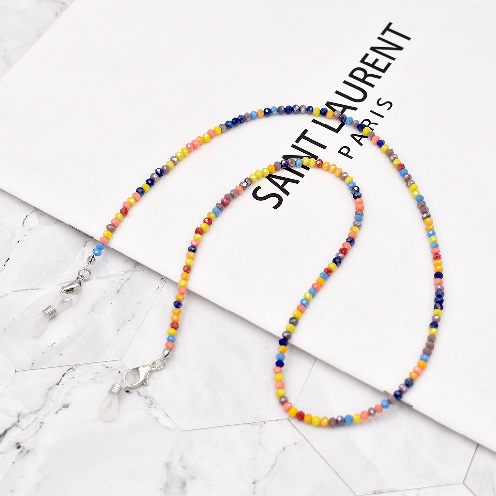 Dây Đeo Mắt Kính Màu Cầu Vồng 3Mm Chống Mất 63cm