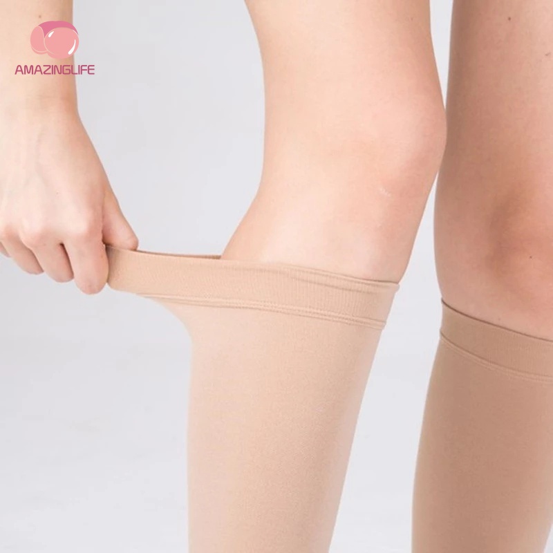 1 Đôi Vớ Nén Giảm Giãn Tĩnh Mạch / Đau Tĩnh Mạch / Ngăn Ngừa Giãn Tĩnh Mạch Unisex