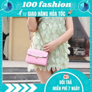 Túi Đeo Chéo Nữ 💖FREE SHIP💖 Túi Xách Nữ Da Cao Cấp- Túi Đeo Chéo Dây Xích [Mẫu Mới 2021]