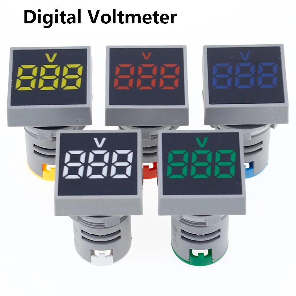 SUENIN Vôn Kế Kỹ Thuật Số Hình Vuông AC 60-500V