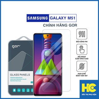 Cường lực Samsung M51 chính hãng Gor độ cứng 9H – Dán màn hình Samsung Galaxy M51
