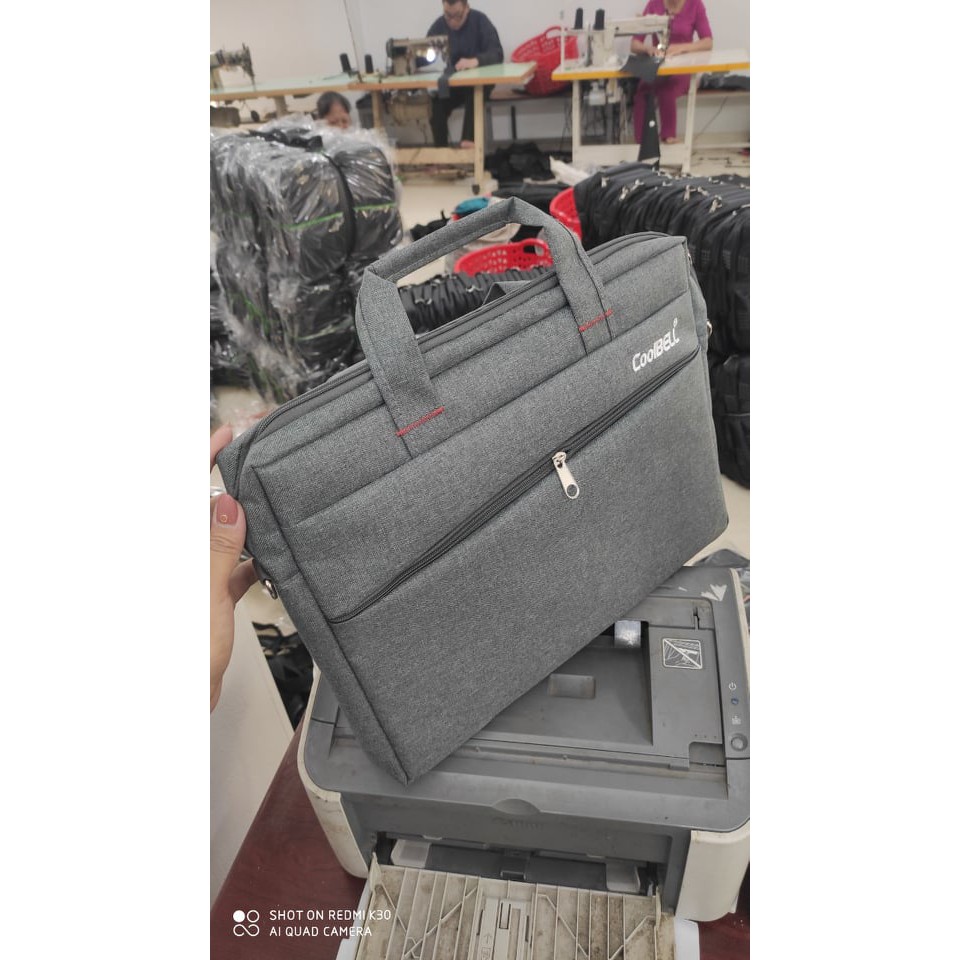 Cặp Laptop CoolBell 11 - 15'' [màu xám, đen, xanh] | BigBuy360 - bigbuy360.vn