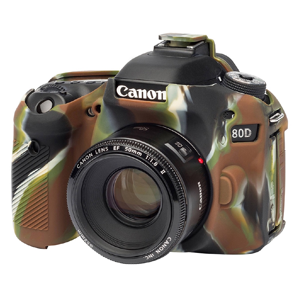 Bao Silicon Bảo Vệ Máy Ảnh Cover Cho Canon 80D