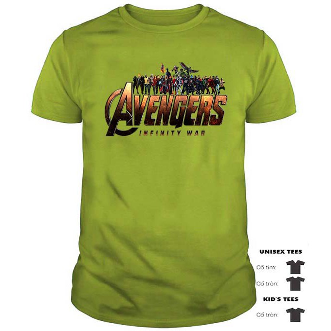 [HÀNG CHẤT] ÁO THUN AVENGERS INFINITY WAR | AVENGERS MARVEL TSHIRT