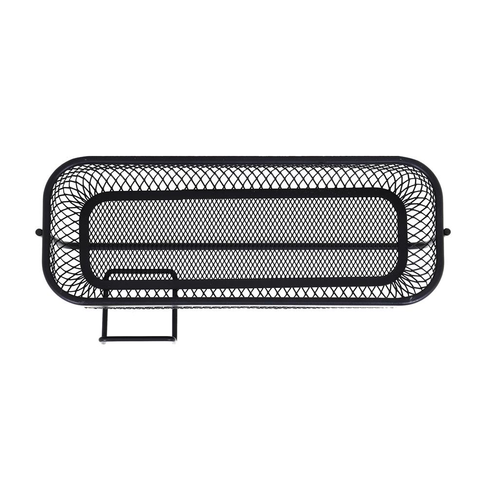 Homebase MOYA Giá/kệ để đồ phòng tắm KM074A bằng thép 14X32X12CM màu đen