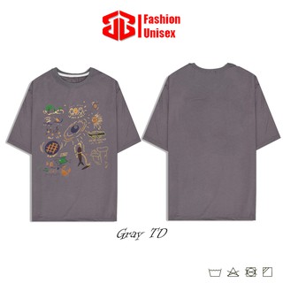 ÁO THUN, ÁO PHÔNG TAY LỠ UNISEX OVERSIZE, ÁO PHÔNG FORM RỘNG - Cotton 65% Form Rộng Unisex Nam Nữ đều mặt Đẹp - BB REAL