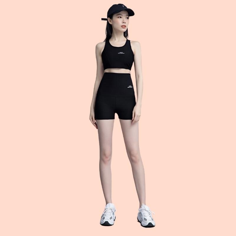 Quần Legging Ngắn Su Offical Giảm Mỡ Bụng Thon Eo - 0408