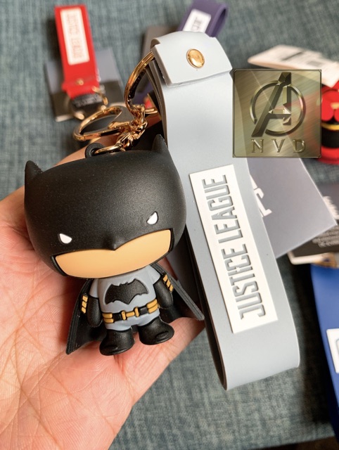 Móc khoá DC Superman Batman Flash cao cấp