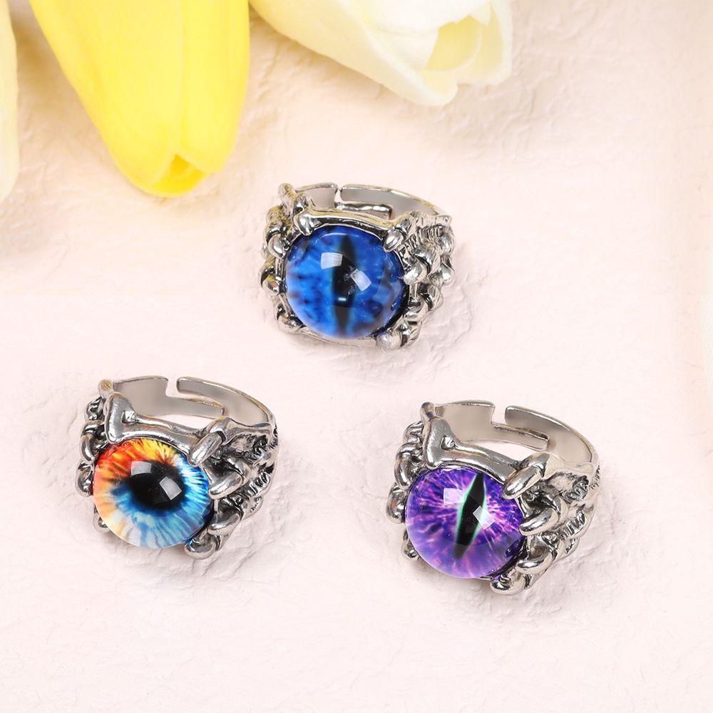 Nhẫn Hình Mắt Quỷ Phong Cách Gothic Thời Trang Cho Nữ