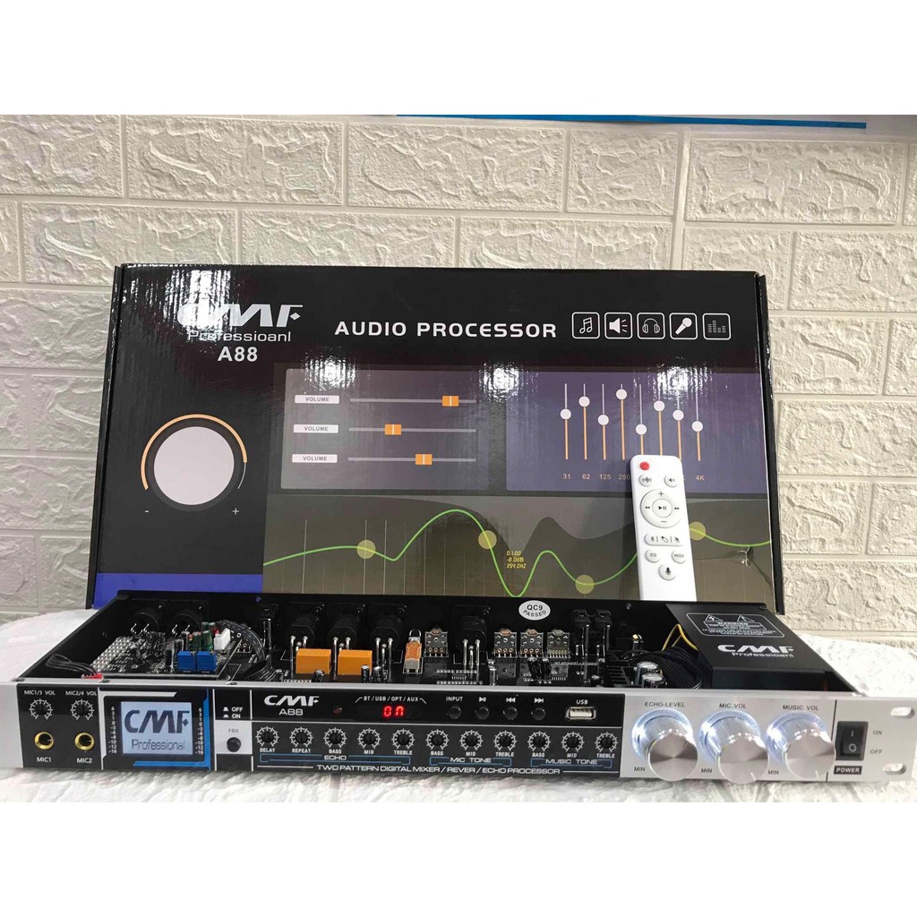 Vang Cơ CMF A88 Điều Chỉnh Âm Sắc Bass – Midle – Treble Kết Nối Bluetooth Chính Hãng