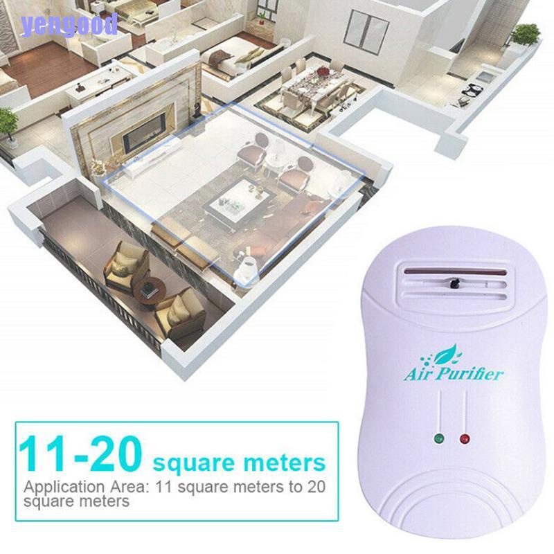 Máy Lọc Không Khí ion Âm Mini Loại Bỏ Mùi Hôi Tiện Lợi