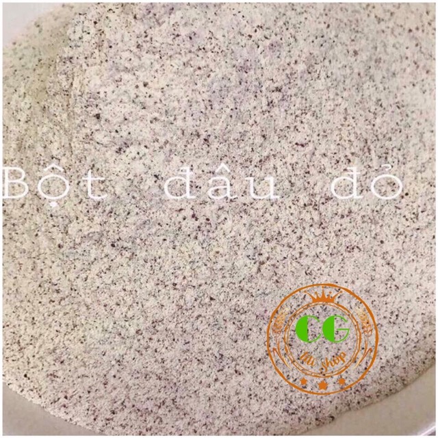 500g Bột đậu đỏ nguyên chất đắp mặt, tắm trắng, tẩy da chết cực mịn