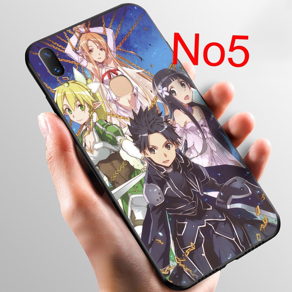 Ốp Điện Thoại Mềm Hình Anime Sword Art Online 47no Cho Huawei Nova 2i 3 3i 4 4e 5i 5t 7 Se Pro