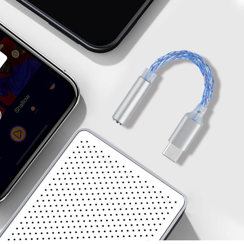 Cáp Chuyển Đổi Jcally Jm6 Conexant Cx31993 Type C Sang 3.5mm Dac