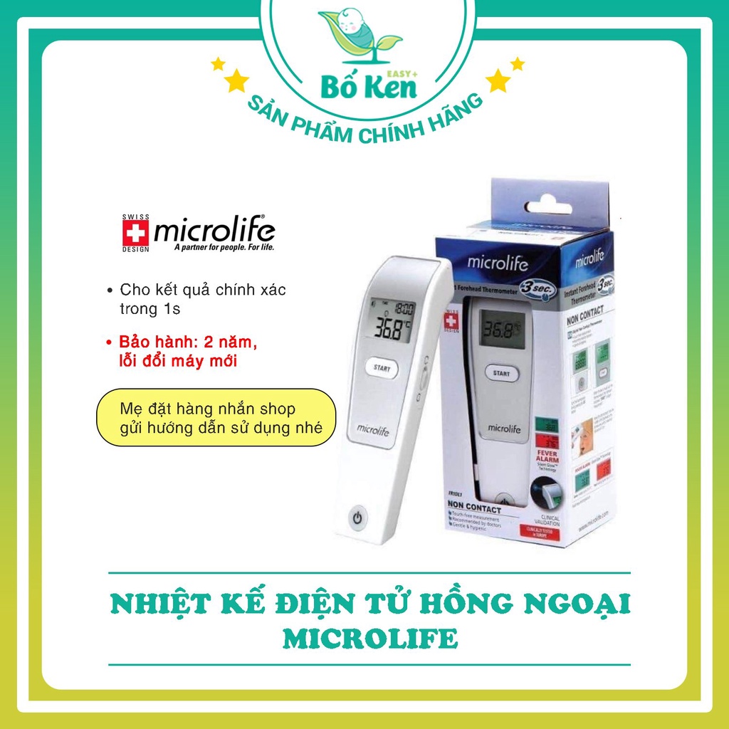 Shop Bố Ken Nhiệt Kế Hồng Ngoại Đa Chức Năng [Thương Hiệu Sanity, Procheck và Microlife]