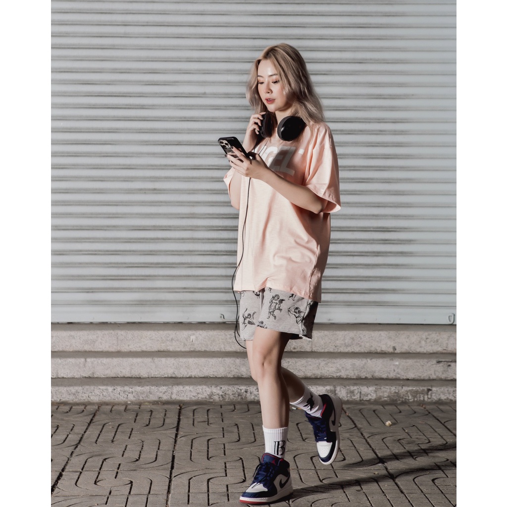 ANGEL LOGO TEES/ POWDER PINK | BigBuy360 - bigbuy360.vn