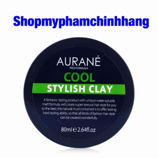 Sáp vuốt tóc AURANE COOL Stylish Clay 80g