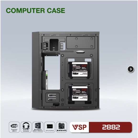 Case VSP 2882  , Vỏ Case VSP 2882 Thép Chắc Chắn