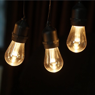 Bóng đèn Edison S14 giả sợi đốt vỏ nhựa chống vỡ