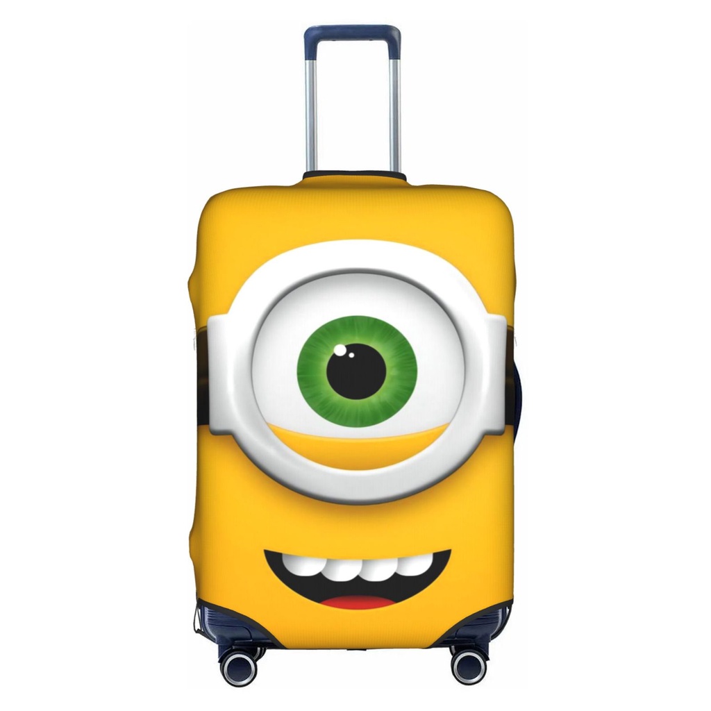 Vỏ Bọc Vali Du Lịch Co Giãn Giặt Được In Hình Minions 18-32 Inch