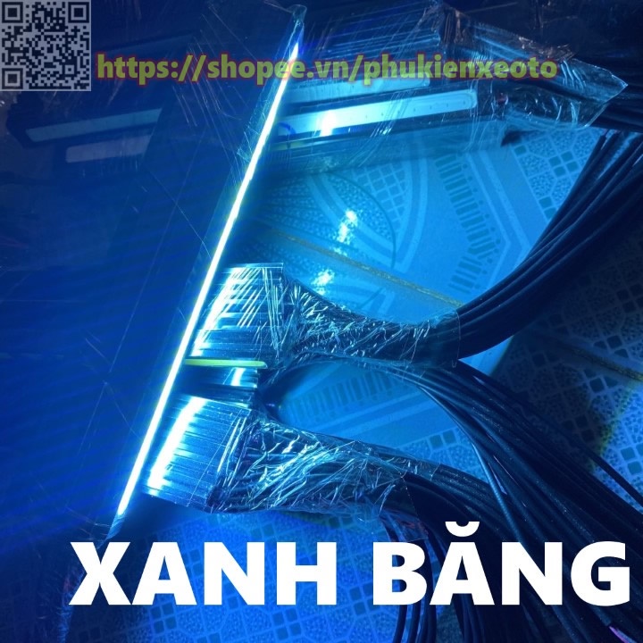 Đèn LED Sương Mù, Đèn Gầm, Chống Thấm Nước 17cm COB 12V Độ Ô Tô, Xe Máy