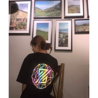 Áo Thun THE ZED Phản Quang Unisex Chất Liệu Cotton Măc Mát Không Bai Xù Xổ Lông Full Size Nam Nữ