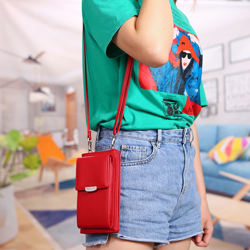 Túi đeo chéo IELGY PU dung tích lớn khối lượng nhẹ phong cách Hàn Quốc thời trang