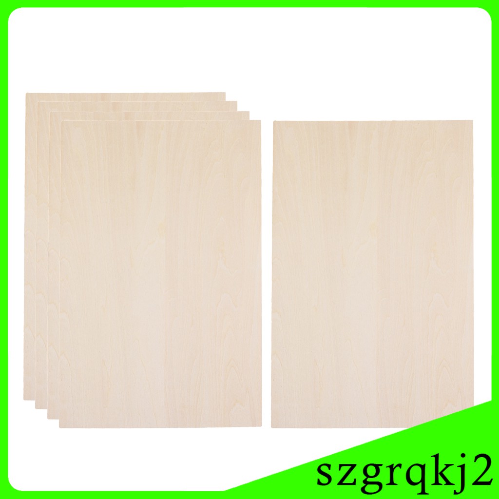 Bộ 20 Tấm Gỗ Balsa 50x200x1.5mm Chuyên Dụng Làm Đồ Gỗ DIY