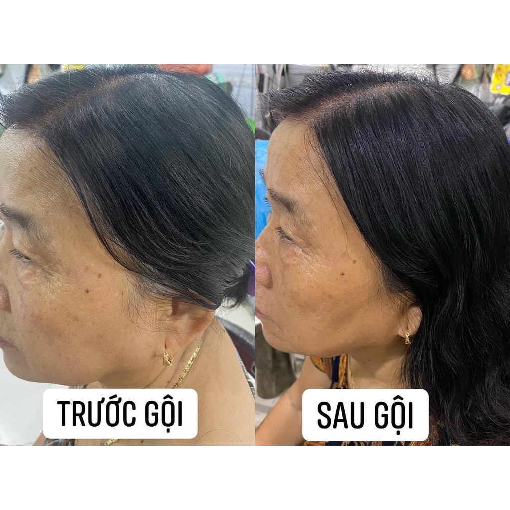 Dầu Gội Phủ Bạc IGLOW HAIR 3in1 White Hair Cover Số 1 Hàn Quốc