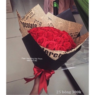 QUÀ 14/2 HOA HỒNG SÁP THƠM