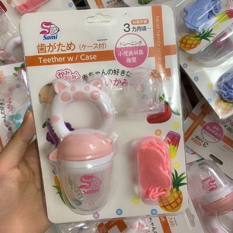 Túi nhai ăn dặm cho bé3 túi nhai thay thế