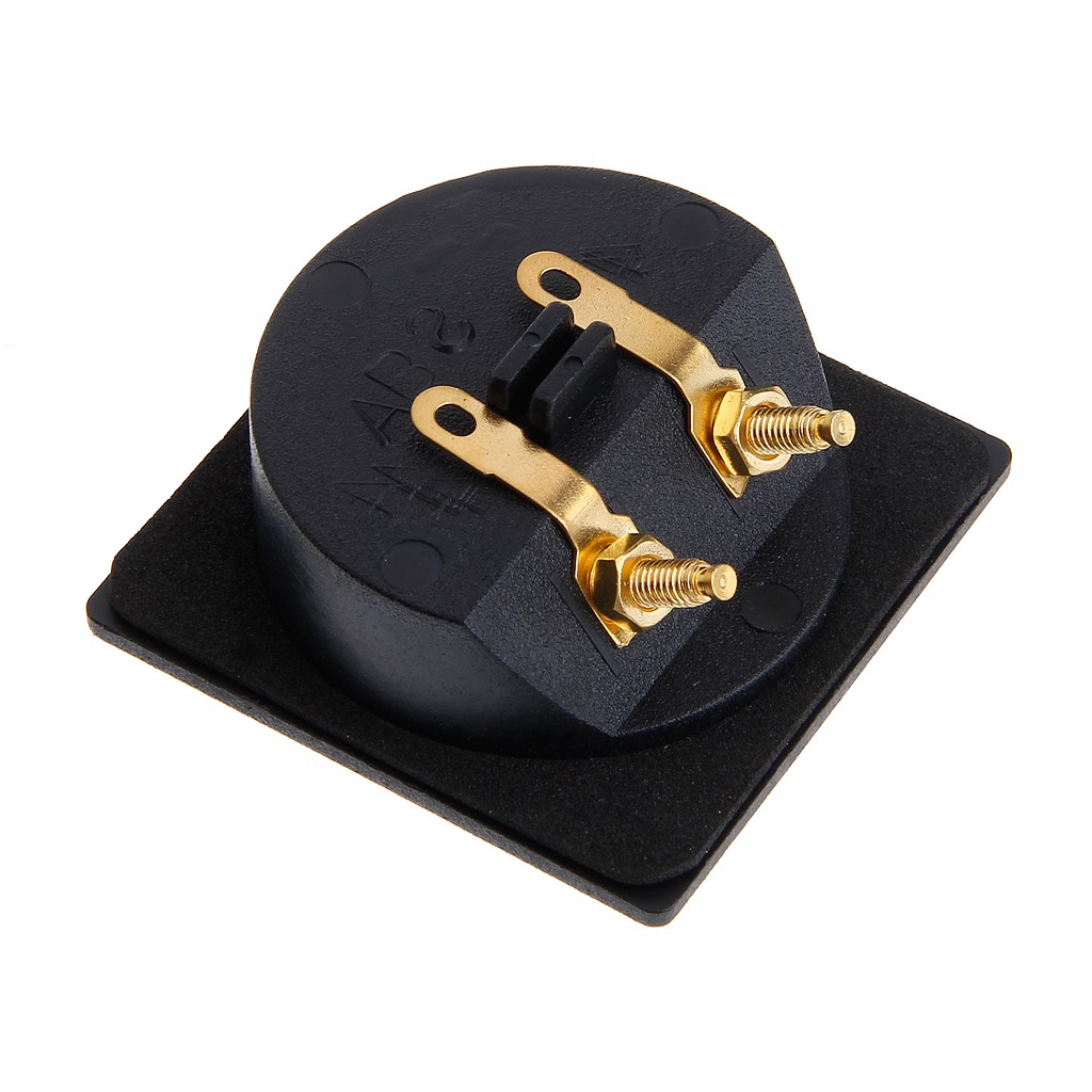 Cốt Nối Dây Loa Hình Vuông 2 Màu Đỏ Và Đen