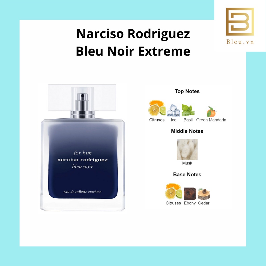 Nước hoa nam Narciso Rodriguez Bleu Noir Extreme - Bleu Noir Parfum