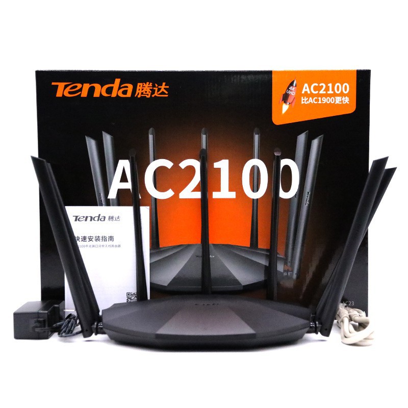 Thiết bị phát Wifi chuẩn AC 2100Mbps Tenda AC23 - vienthonghn