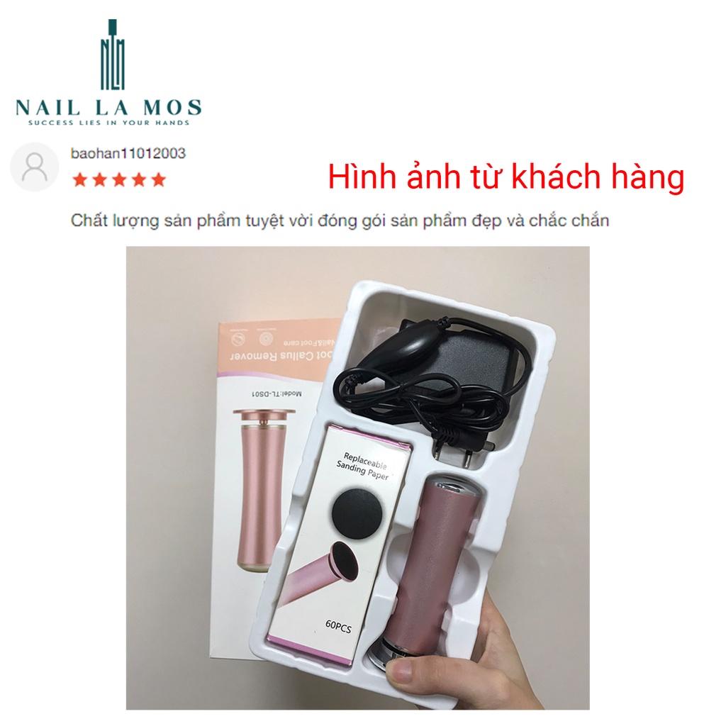 Máy chà gót chân TL-DS01 chính hãng  - Máy mài gót chân chuyên dụng ngành Nails, Spa, Thẩm mỹ