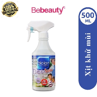 Xịt Khử Mùi Kháng Khuẩn Bioion Deo-Sanitizer 500ml - Hương Original - 2201839
