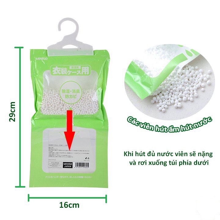 Túi hút ẩm phòng kín, nhà bếp, tủ quần áo