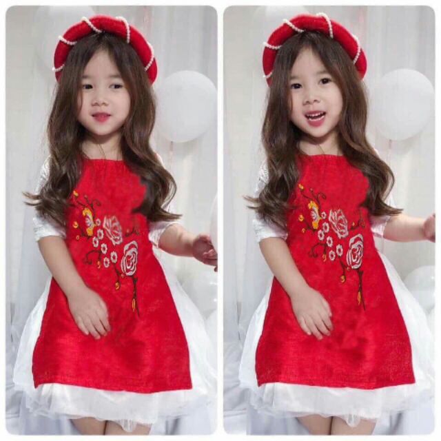 Ao dai cho bé 10-25kg giá 99k mua buôn alo 0834055303