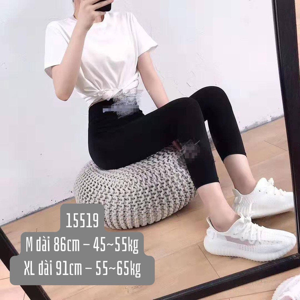 15519 Legging lưng cao thun co giãn