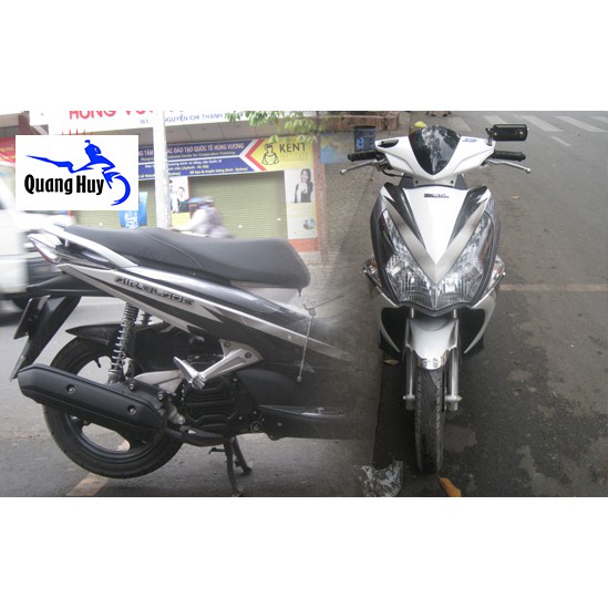 Tem trùm air blade ♦FREESHIP♦ trắng đen đời 2011, độ team trùm ab dán phủ dàn áo xe đen trắng rẻ đẹp