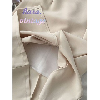 [Order] Chân váy suông trơn cạp cao xẻ dáng dài basic ulzzang