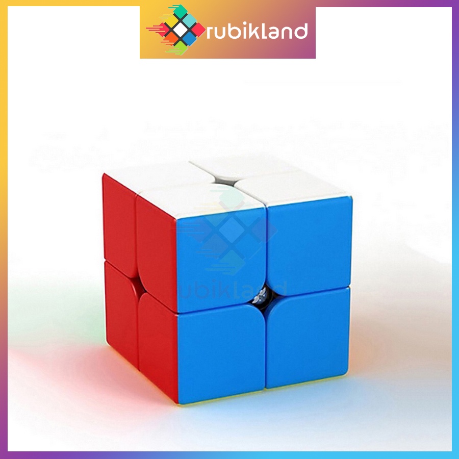 Rubik Half Bright Stickerless 2x2 3x3 4x4 5x5 Pyraminx Megaminx Skewb Không Viền Đồ Chơi Trí Tuệ Rubic