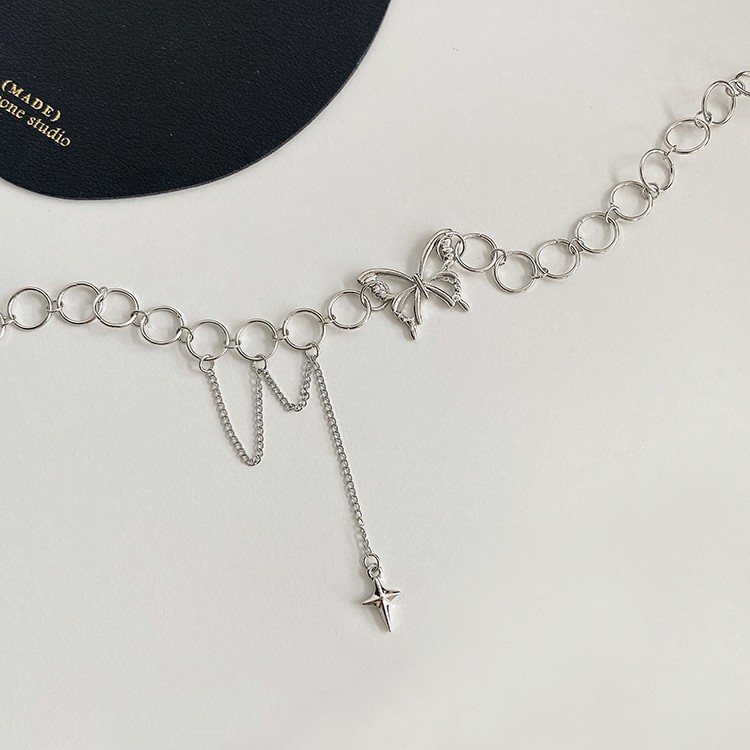 vòng cổ Mặt Bướm Xinh Xắn Theo Phong Cách Hàn Quốc 2021 / C10