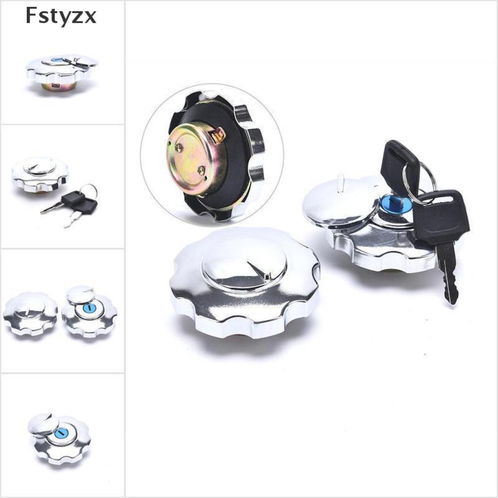 1 Nắp đậy bình xăng màu bạc cho xe máy Honda CG125