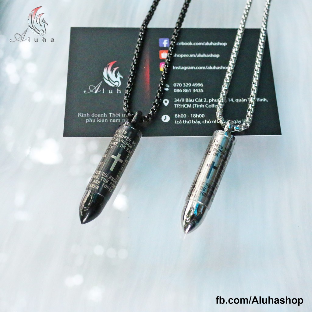 Dây chuyền Nạm Kinh Thánh Mạnh Mẽ - NL043 - Aluha